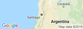 Santiago Metropolitan map
